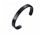 Pulsera Brazalete Aro Color Oro Ajustable Acero 8 Mm Hombre - Miniatura 17