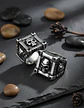 Anillo Grande Cráneo Color Plata Calavera Skull Para Hombre - Miniatura 5