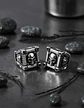Anillo Grande Cráneo Color Plata Calavera Skull Para Hombre - Miniatura 9