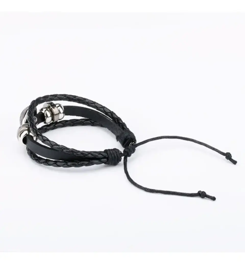 Pulsera Brazalete Manilla Cuero Game Of Thrones Hombre Mujer 3