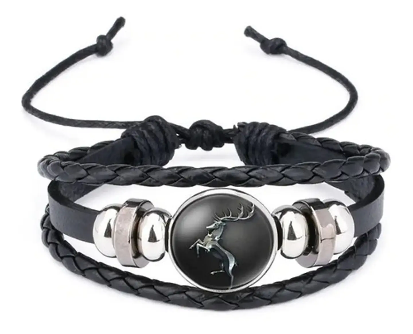 Pulsera Brazalete Manilla Cuero Game Of Thrones Hombre Mujer 6
