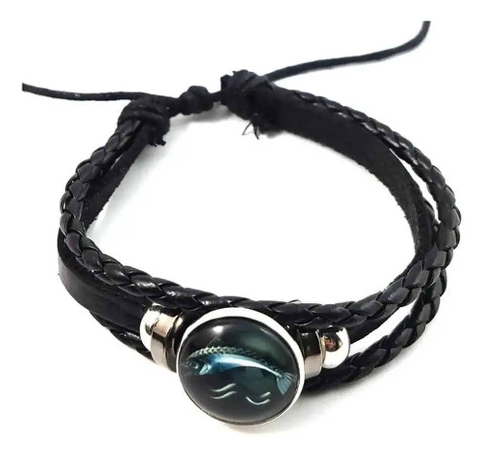 Pulsera Brazalete Manilla Cuero Game Of Thrones Hombre Mujer 11