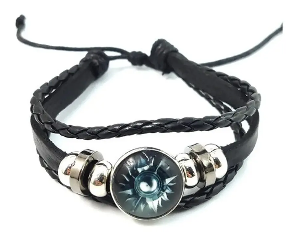Pulsera Brazalete Manilla Cuero Game Of Thrones Hombre Mujer 12