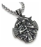 Collar Vikingo En Acero Para Hombres Dije Odín Nórdico - Miniatura 1