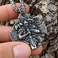 Collar Vikingo En Acero Para Hombres Dije Odín Nórdico - Miniatura 6