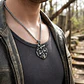 Collar Vikingo En Acero Para Hombres Dije Odín Nórdico - Miniatura 10