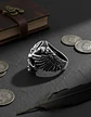 Anillo Color Plata Calavera Vikingo Valknut Calavera Hombre - Miniatura 5