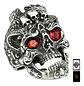 Anillo Color Plata Gótico Cráneo Skull Calavera Acero Hombre - Miniatura 11