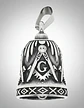 Dije Colgante Campana Mason Ritual Acero Inoxidable Hombre - Miniatura 7