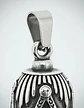 Dije Colgante Campana Mason Ritual Acero Inoxidable Hombre - Miniatura 8