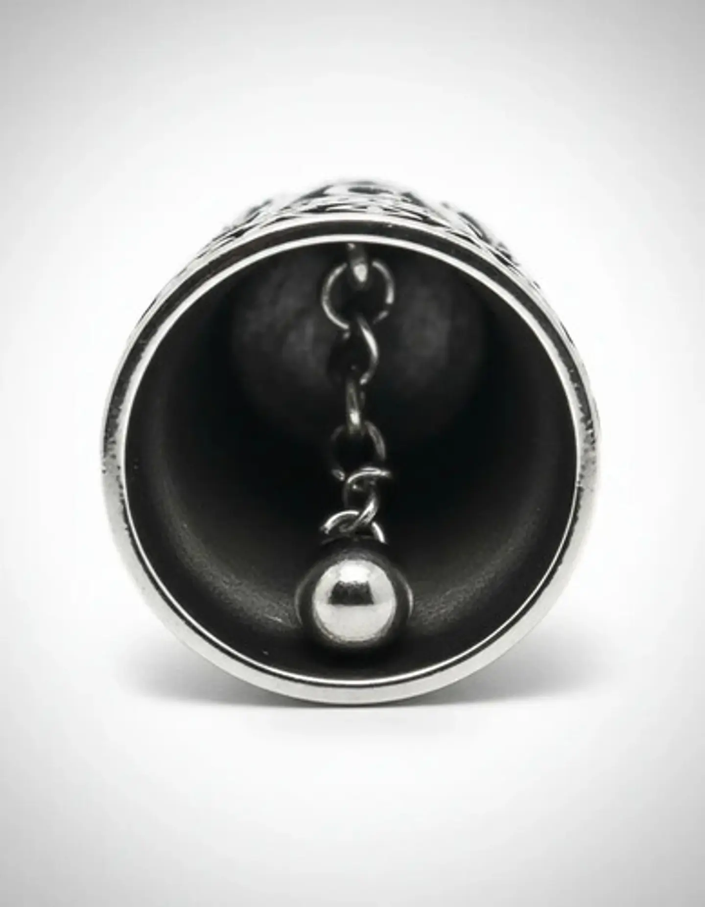Dije Colgante Campana Mason Ritual Acero Inoxidable Hombre 9