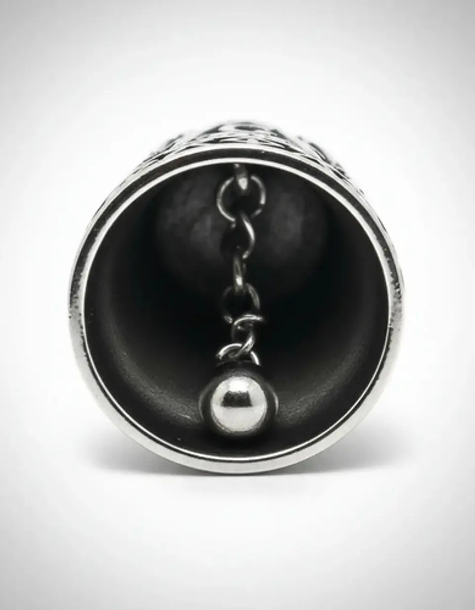 Dije Colgante Campana Mason Ritual Acero Inoxidable Hombre 9
