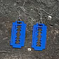 Aretes Pendientes Cuchilla Minora Hoja Afeitar Hombre Mujer - Miniatura 10