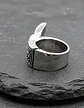 Anillo Ala Soñador Color Plata Acero Inoxidable Para Hombre - Miniatura 3