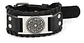 Pulsera Brazalete Cuero Amuleto Hachas Odin Vikingo Hombre - Miniatura 6