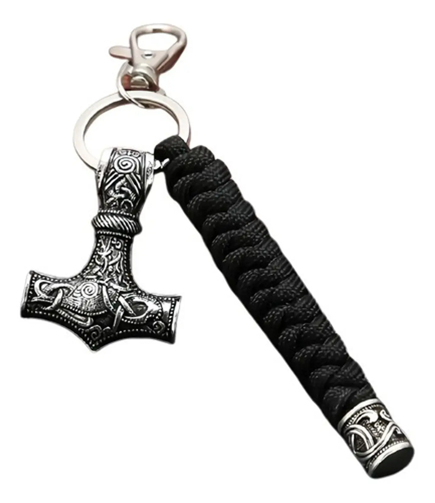 Llavero Supervivencia Paracord Vikingo Thor Martillo Hombre 4