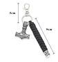 Llavero Supervivencia Paracord Vikingo Thor Martillo Hombre - Miniatura 5