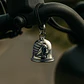 Dije Hombre Y Mujer Colgante Bell Campana Indio Pluma Acero - Miniatura 2