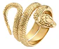 Anillo Serpiente Color Plata Acero Inoxidable Hombre Y Mujer - Miniatura 13