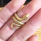 Anillo Serpiente Color Plata Acero Inoxidable Hombre Y Mujer - Miniatura 16