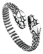 Anillo Serpiente Color Plata Acero Inoxidable Hombre Y Mujer - Miniatura 17