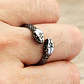 Anillo Serpiente Color Plata Acero Inoxidable Hombre Y Mujer - Miniatura 18
