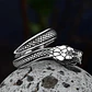 Anillo Serpiente Color Plata Acero Inoxidable Hombre Y Mujer - Miniatura 30