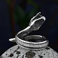 Anillo Serpiente Color Plata Acero Inoxidable Hombre Y Mujer - Miniatura 31