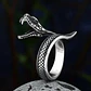 Anillo Serpiente Color Plata Acero Inoxidable Hombre Y Mujer - Miniatura 33