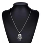 Collar Color Plata Dije Minion Robot Acero Inoxidable Hombre - Miniatura 4