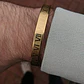 Pulsera Brazalete Acero Inoxidable Números Romanos Hombre - Miniatura 2