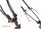 Collar Dije Resina Tibetano Punta Flecha Hombre Y Mujer    - Miniatura 3