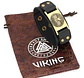 Pulsera Brazalete Cuero Árbol De La Vida Vikingo Para Hombre - Miniatura 8