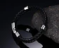 Pulsera Manilla Brazalete Trenzada Cuero Cierre Hombre Mujer - Miniatura 6