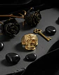 Anillo Skull Craneo Calavera Mexico Acero Inoxidable Hombre - Miniatura 8