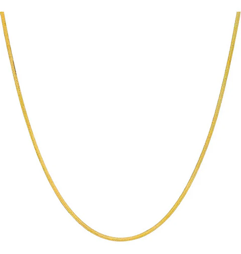 Cadena Serpiente 2 Mm Acero Inoxidable 60 Cm Hombre Y Mujer