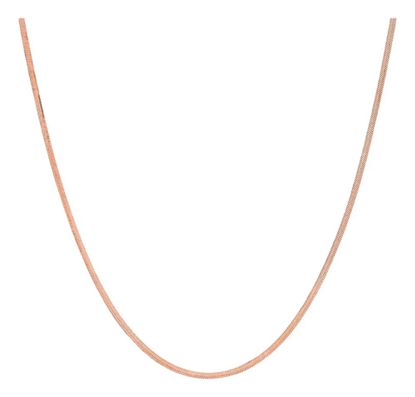 Cadena Serpiente 2 Mm Acero Inoxidable 60 Cm Hombre Y Mujer 33