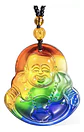 Collar Para Hombre Mujer Dije Buda Amuleto Feng Shui Suerte - Miniatura 1