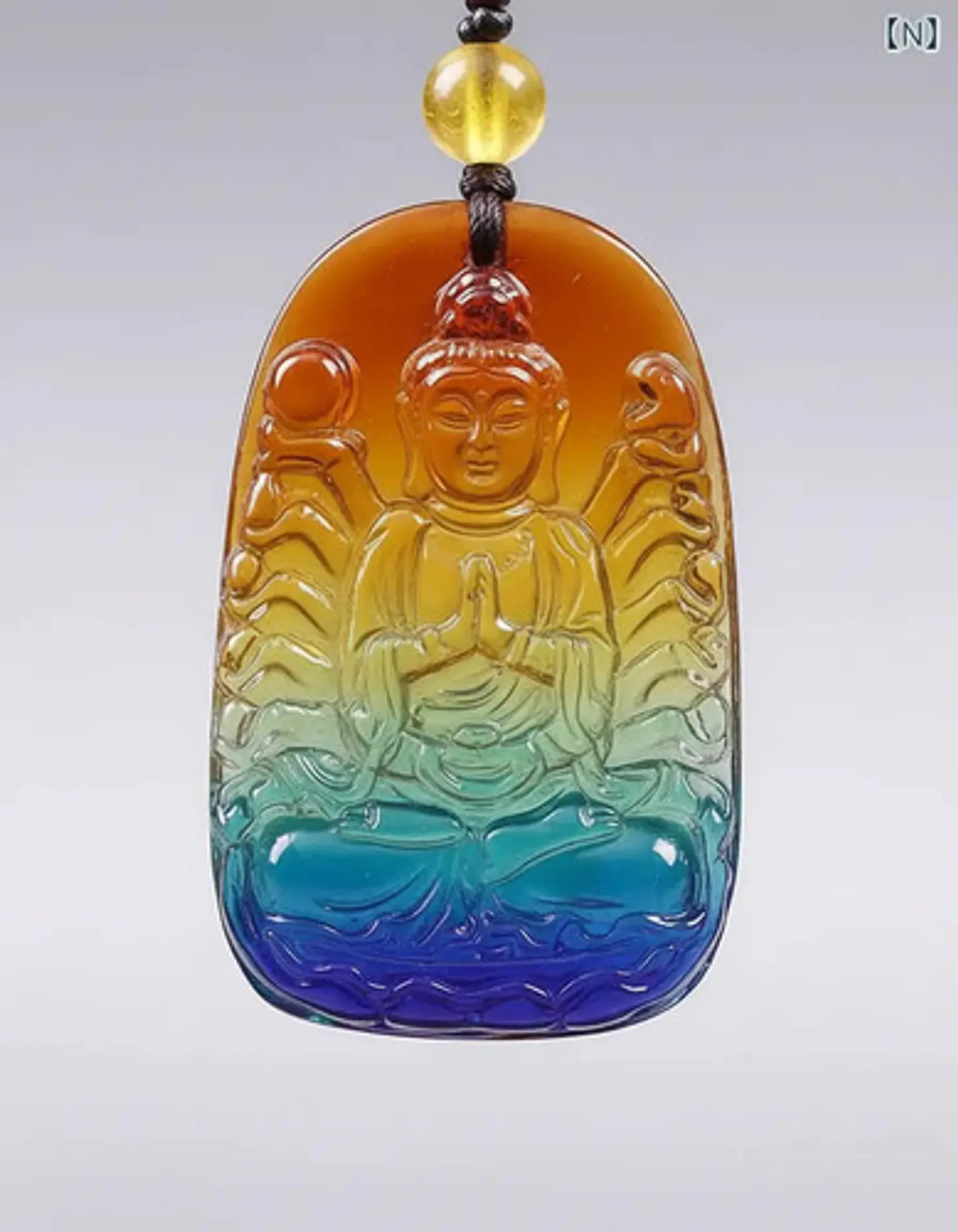 Collar Para Hombre Mujer Dije Buda Amuleto Feng Shui Suerte 9