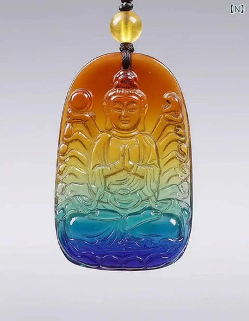 Collar Para Hombre Mujer Dije Buda Amuleto Feng Shui Suerte 9
