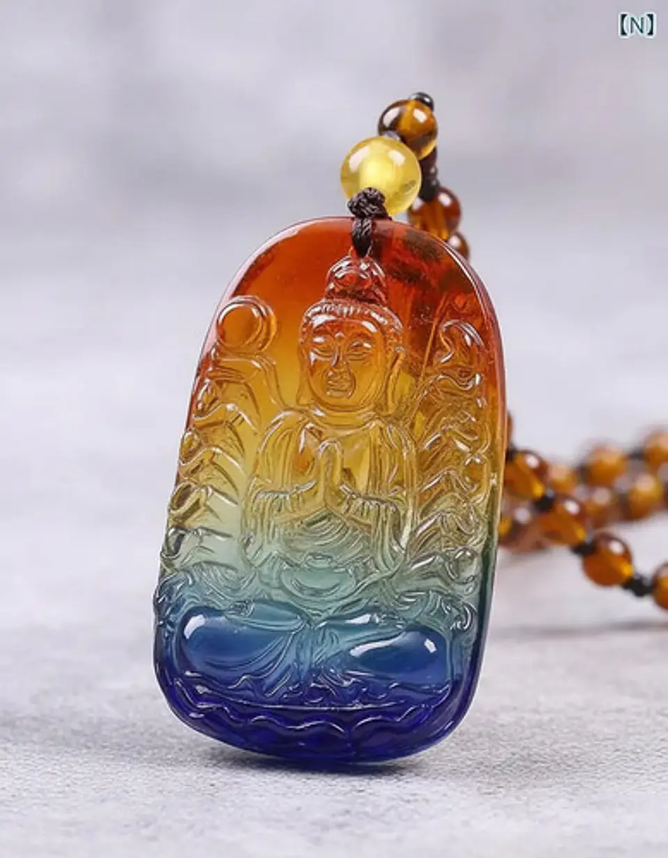 Collar Para Hombre Mujer Dije Buda Amuleto Feng Shui Suerte 10