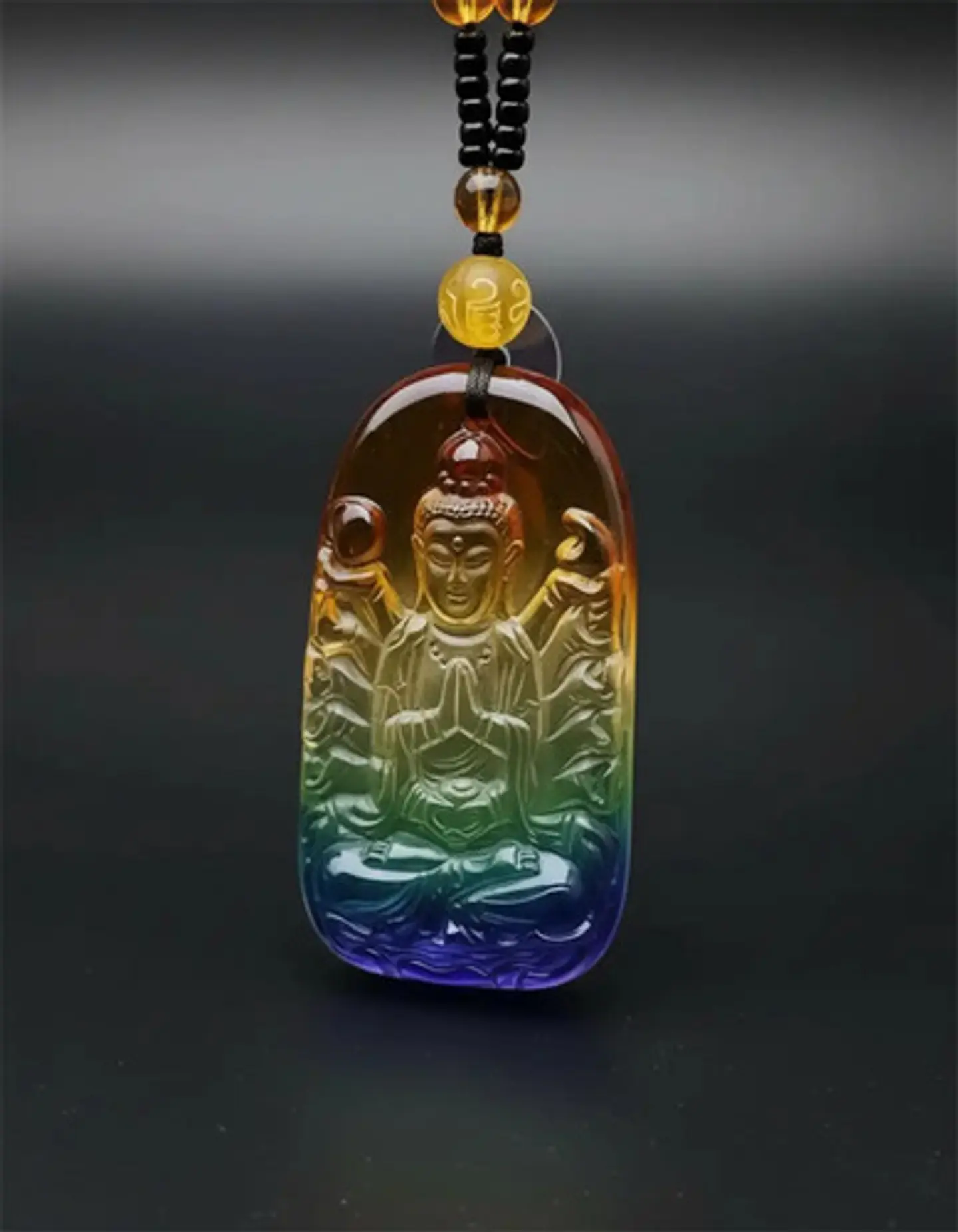 Collar Para Hombre Mujer Dije Buda Amuleto Feng Shui Suerte 14