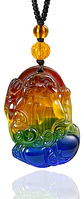 Collar Para Hombre Mujer Dije Buda Amuleto Feng Shui Suerte - Miniatura 17