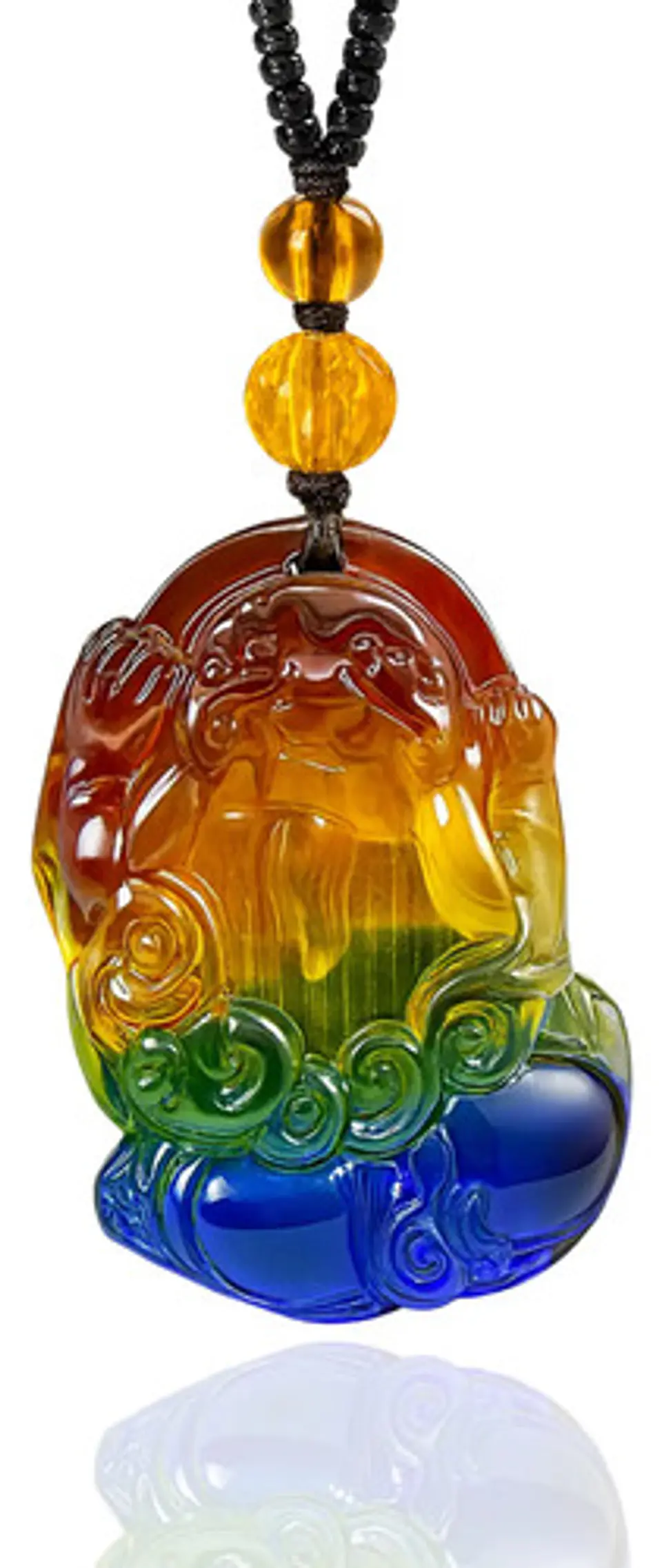 Collar Para Hombre Mujer Dije Buda Amuleto Feng Shui Suerte 17