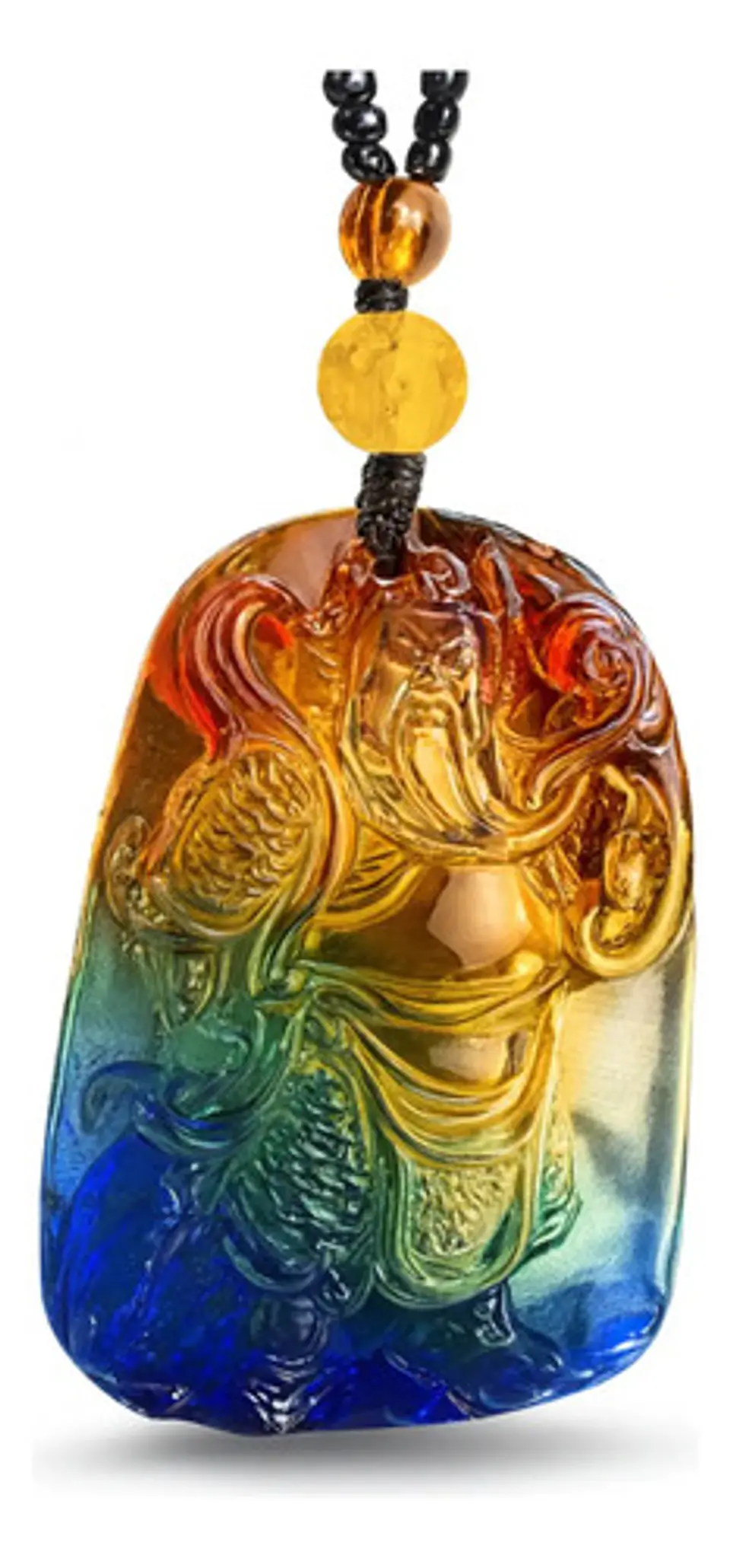 Collar Para Hombre Mujer Dije Buda Amuleto Feng Shui Suerte 27