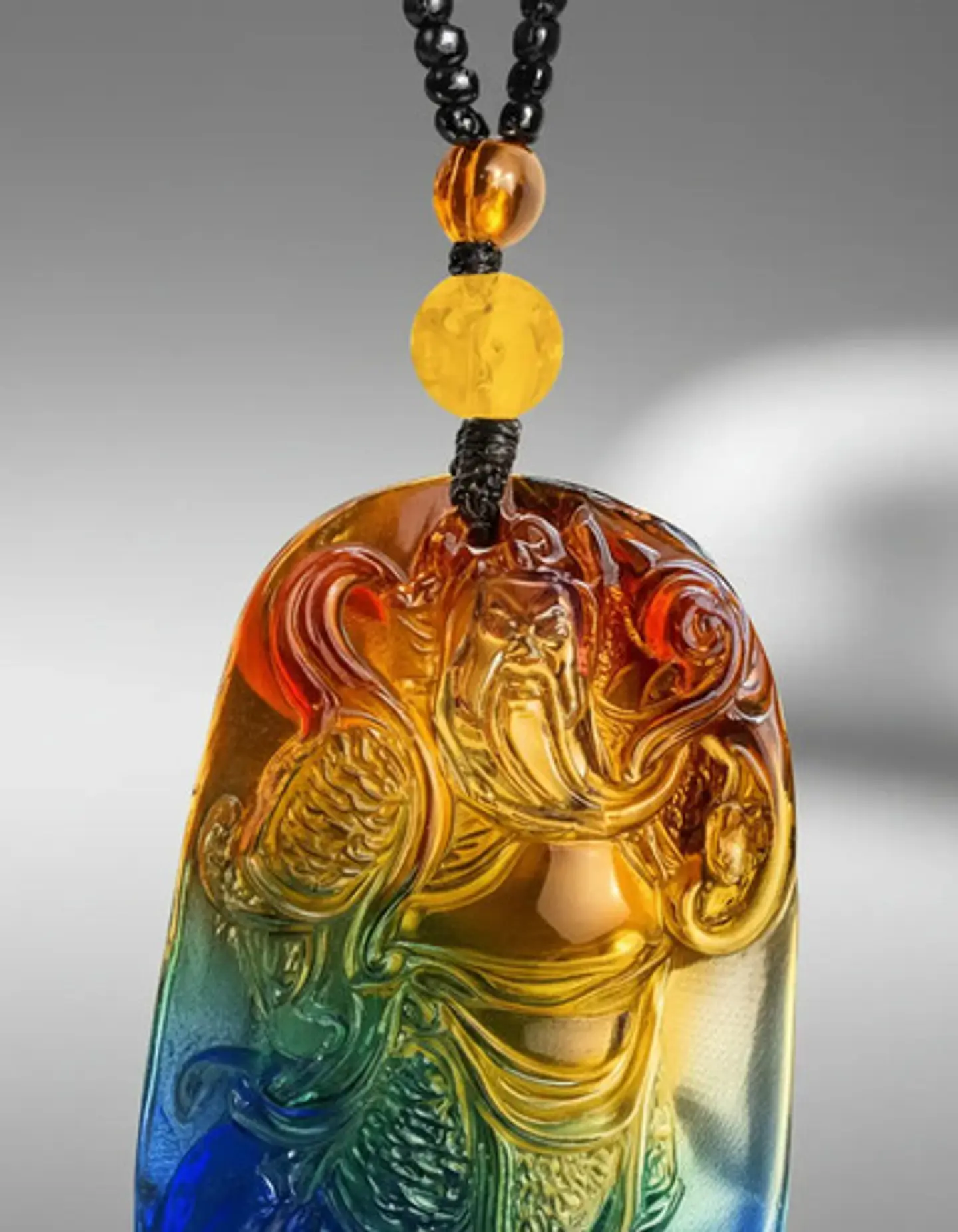 Collar Para Hombre Mujer Dije Buda Amuleto Feng Shui Suerte 28