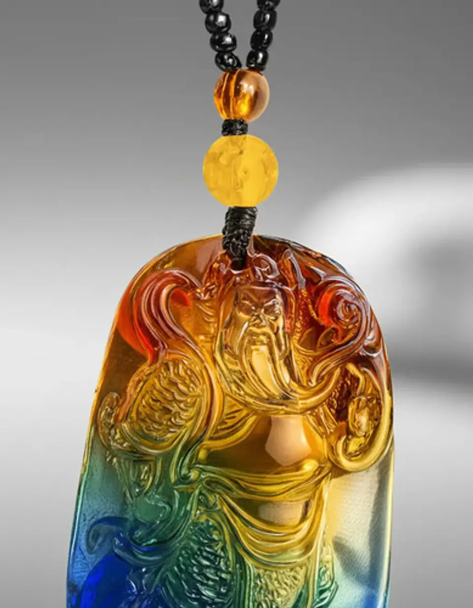 Collar Para Hombre Mujer Dije Buda Amuleto Feng Shui Suerte 28