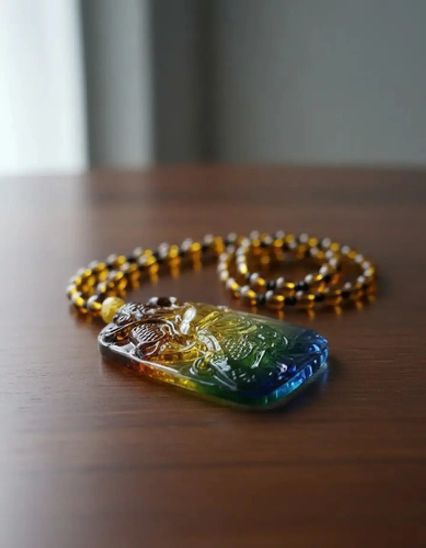 Collar Para Hombre Mujer Dije Buda Amuleto Feng Shui Suerte 33