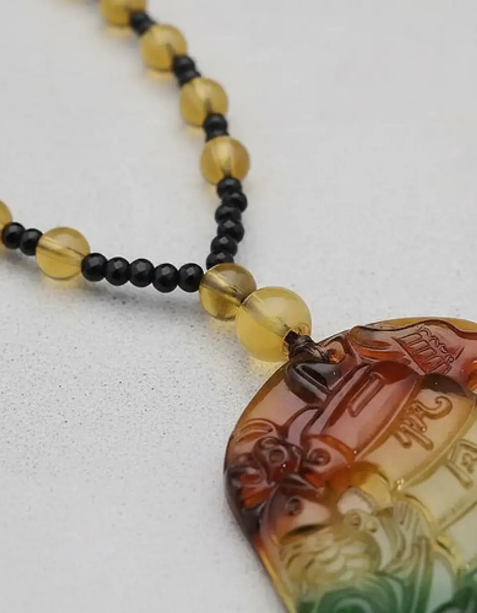 Collar Para Hombre Mujer Dije Buda Amuleto Feng Shui Suerte 38