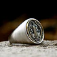 Anillo San Benito Color Plata Acero Inoxidable Hombre Mujer - Miniatura 5